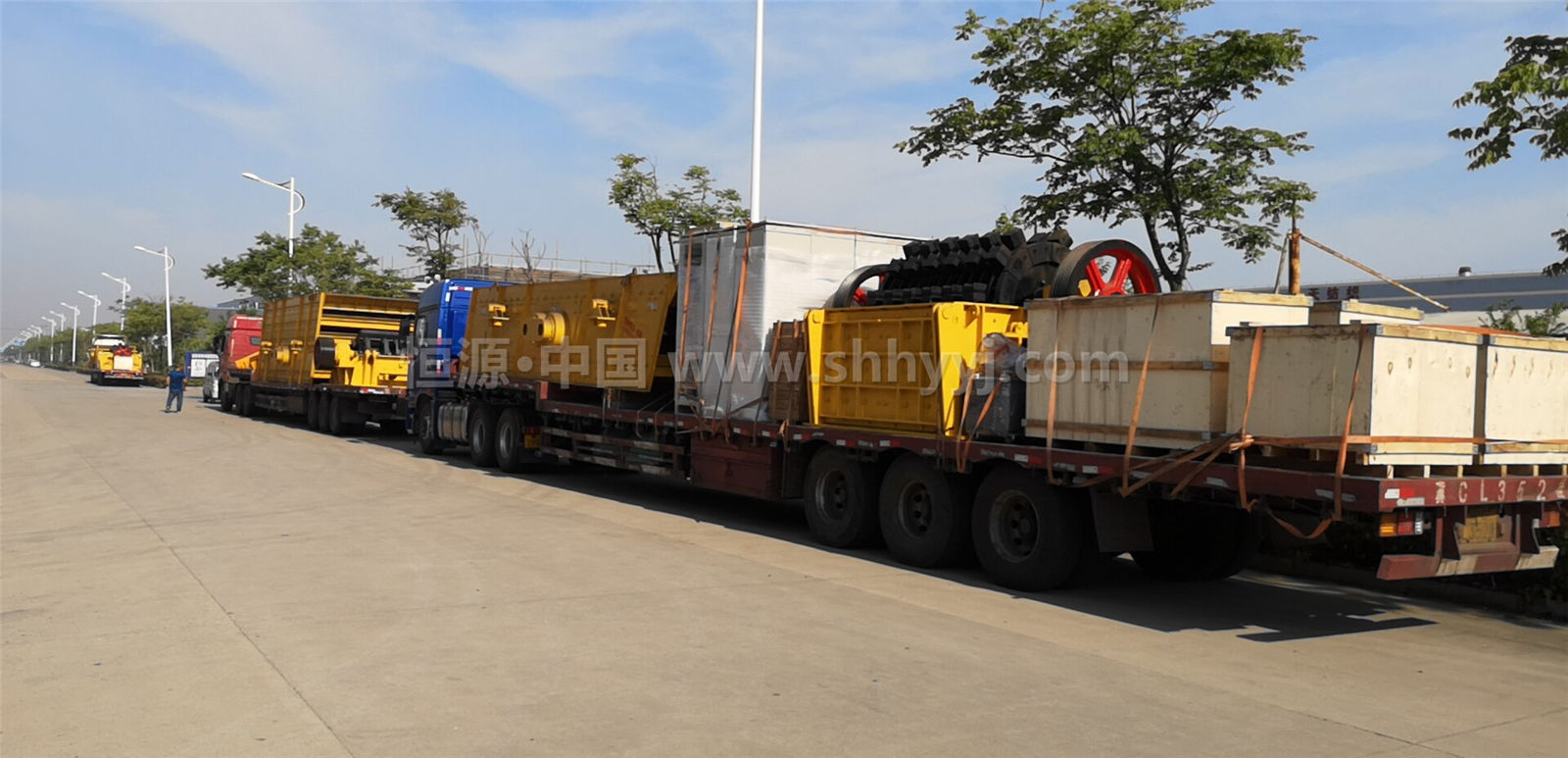 遼寧砂石生產(chǎn)線設備發(fā)貨實況回顧