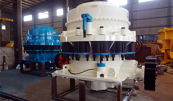 <b>彈簧圓錐破碎機(jī)組建的鐵礦生產(chǎn)線</b>