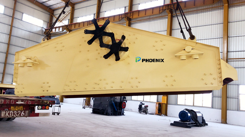 洗沙設(shè)備(脫水篩和螺旋洗砂機)發(fā)貨回顧