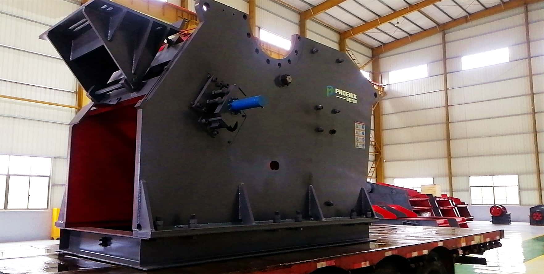 PV912顎式破碎機發(fā)往內蒙古進行安裝