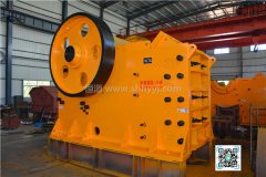 山碎牌顎式破碎機緊跟國際腳步，質(zhì)量保證，信