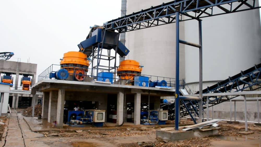 砂石骨料針狀制品如何調(diào)整- -調(diào)整四個側(cè)面改善圓錐破碎機的粒度