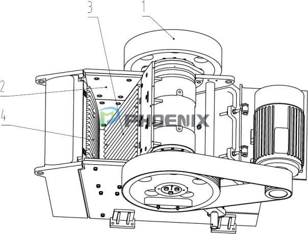 顎式破碎機(jī)結(jié)構(gòu)圖