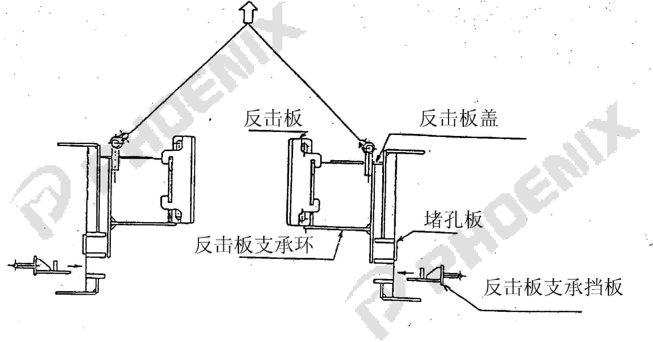 制砂機內(nèi)部結(jié)構(gòu)圖