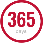 365天無休接受服務請求