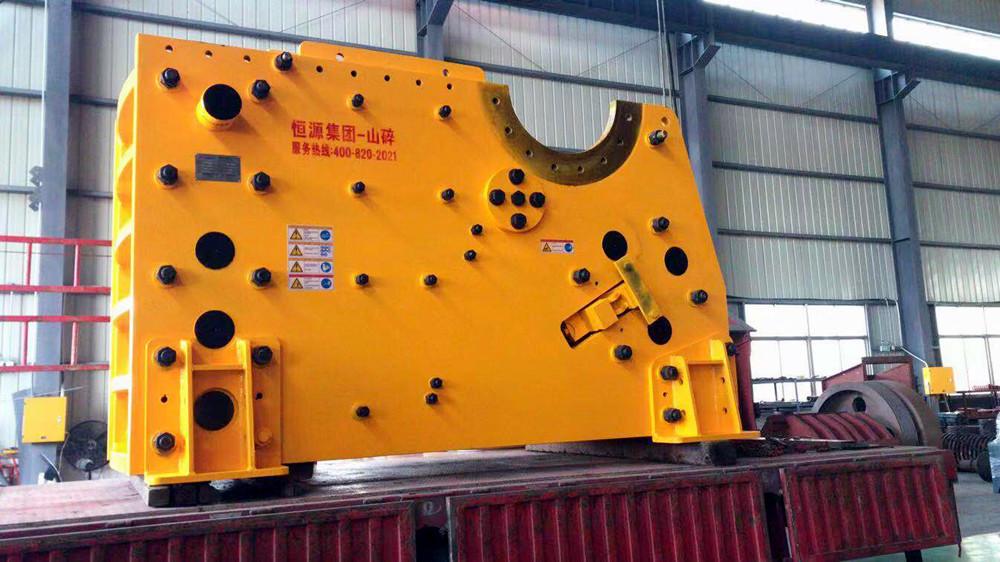 顎式破碎機 顎式破碎機裝車完畢