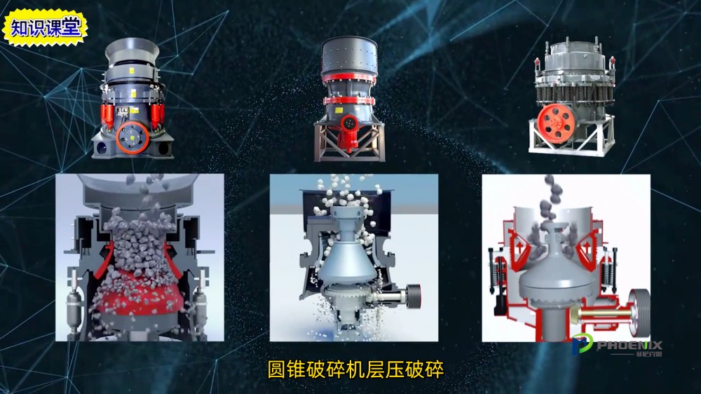 圓錐破碎機(jī)層壓破碎
