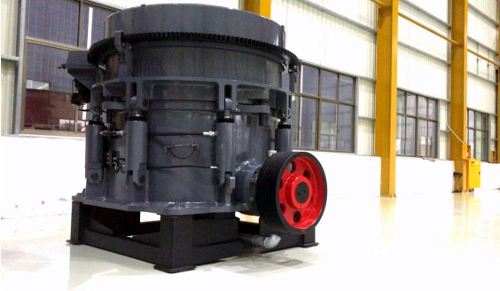 圓錐破碎機構(gòu)造及原理3D動畫