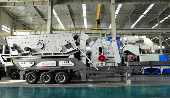 反擊式移動破碎站動畫