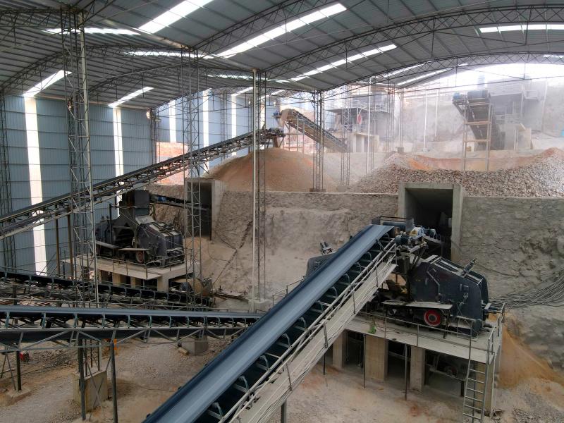 貴州時(shí)產(chǎn)600噸石灰?guī)r破