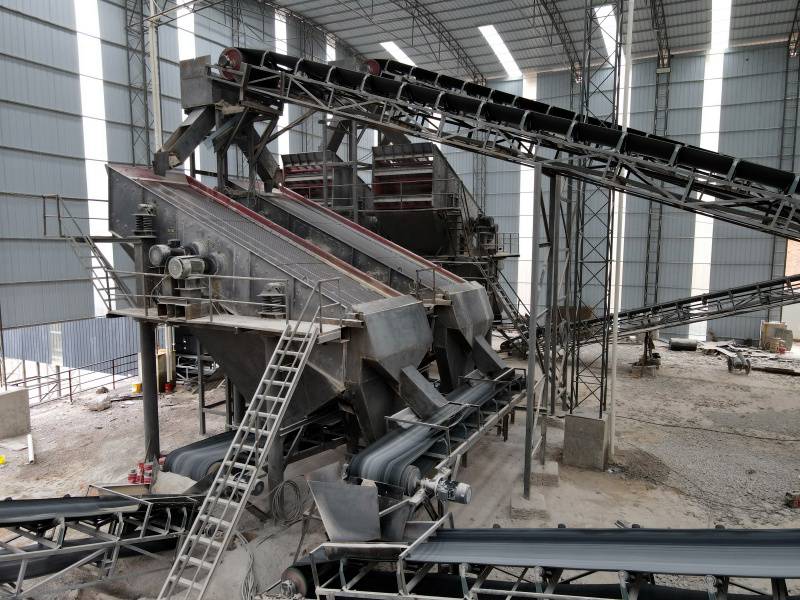 石灰?guī)r破碎生產(chǎn)線